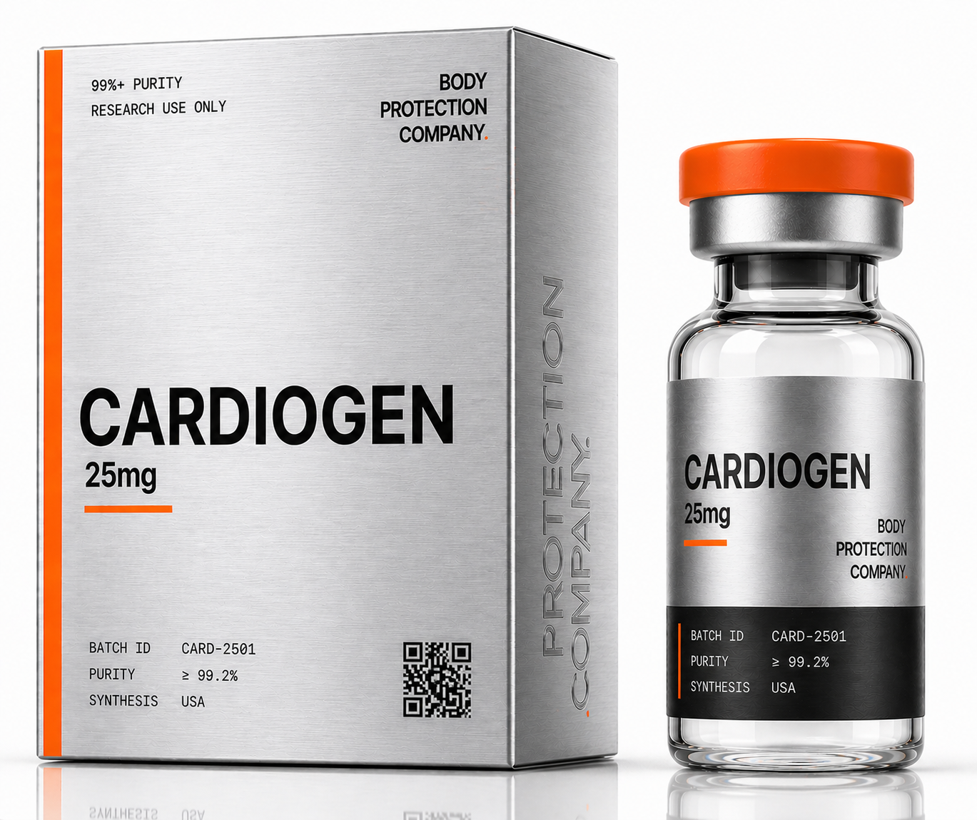 Cardiogen Body Protection Company product mockup